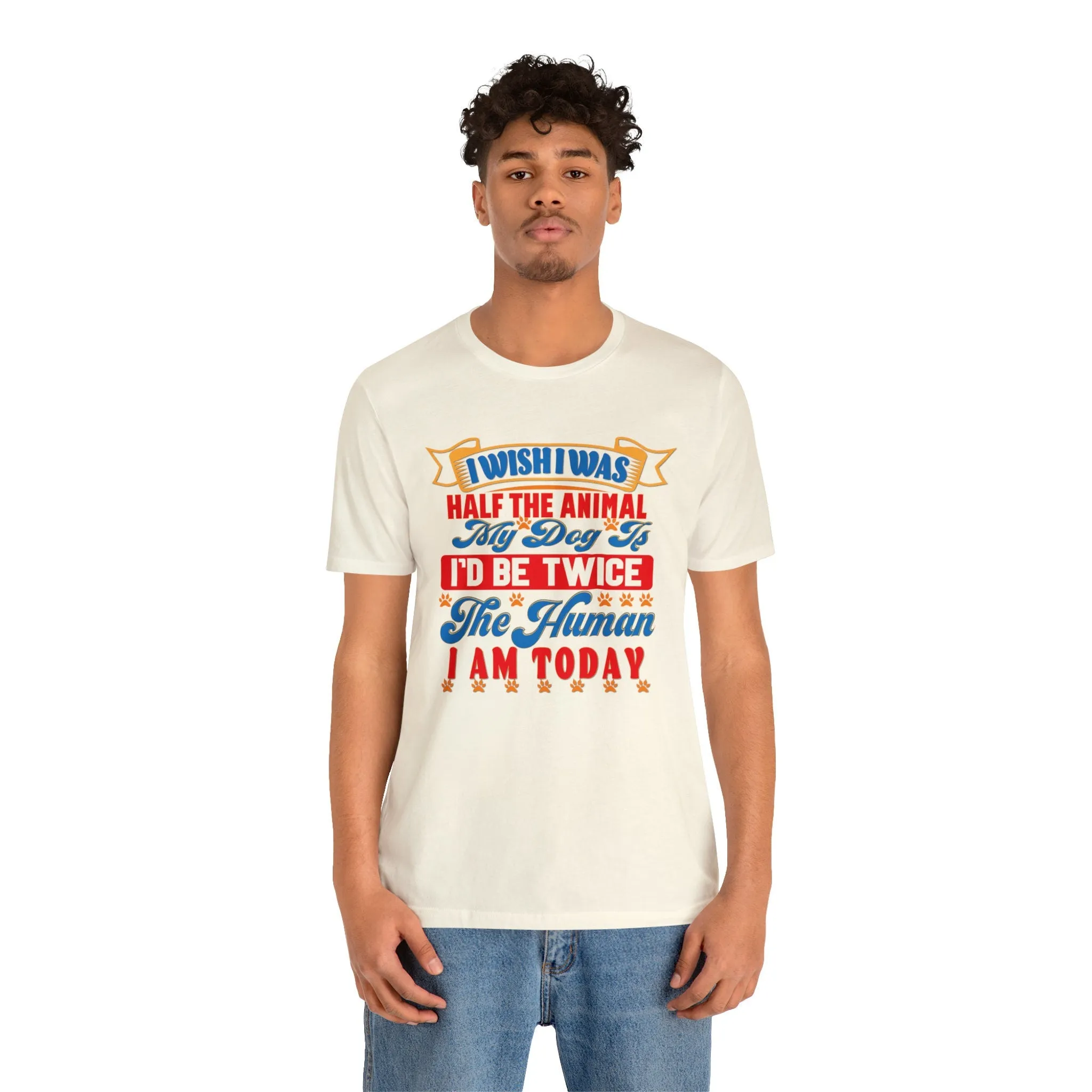 Animal Etsy T-Shirt | Better Human | Paw Love T-shirt Sympathetic Empathy | M23 Fashion Designs Graphics