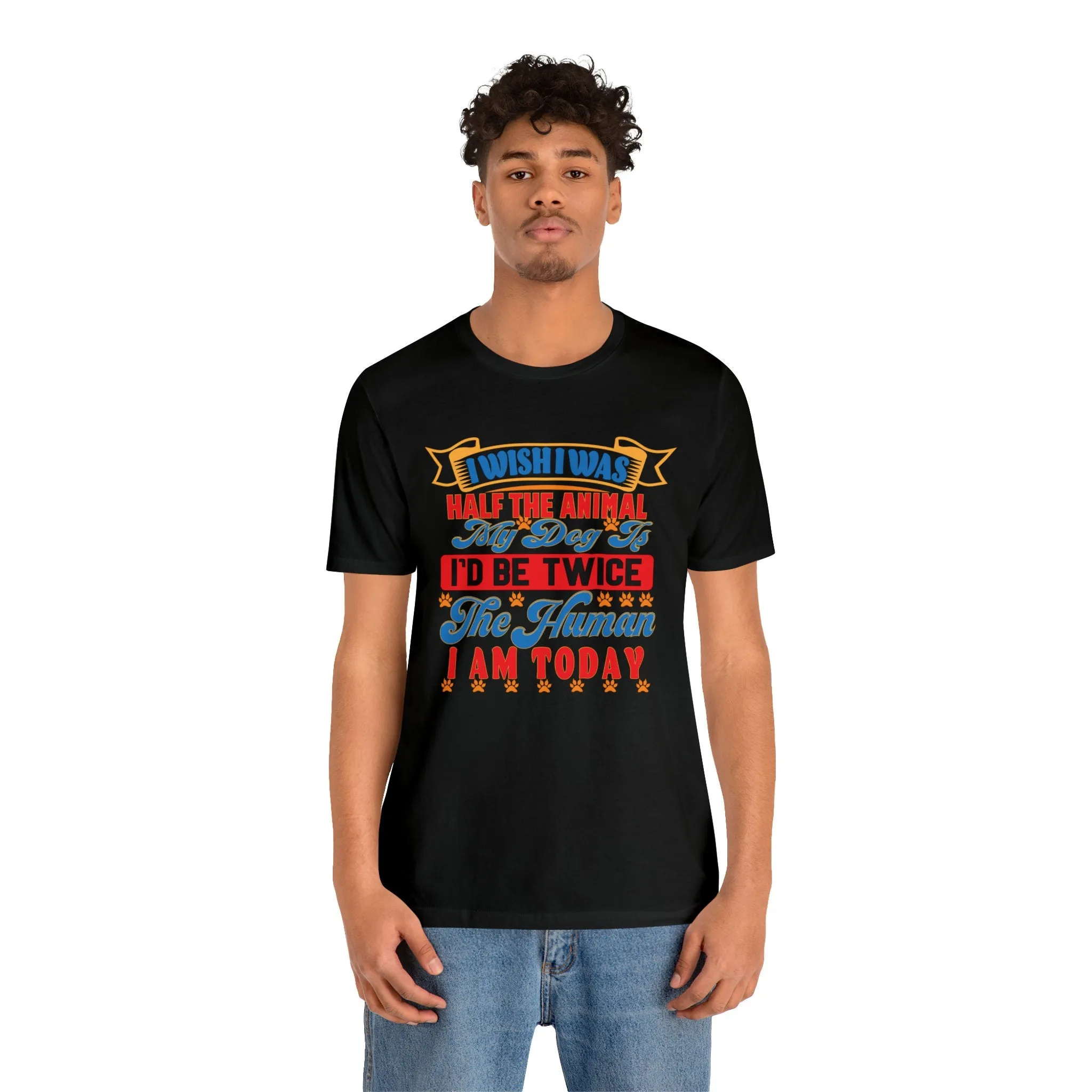 Animal Etsy T-Shirt | Better Human | Paw Love T-shirt Sympathetic Empathy | M23 Fashion Designs Graphics