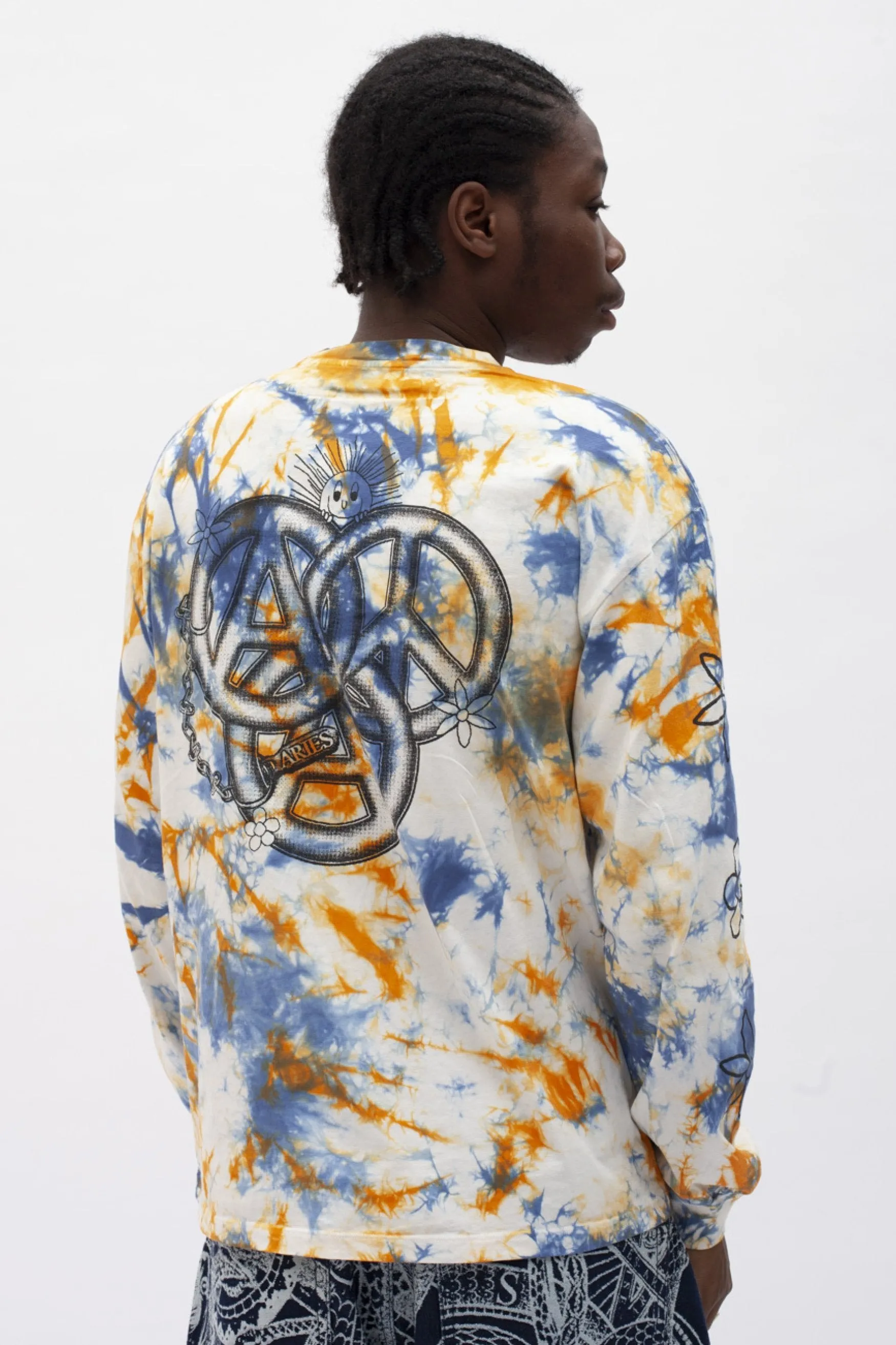Aries Arise Peace & Love LS T-Shirt