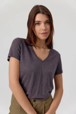 Artlove Darla Carbon Linen T-shirt