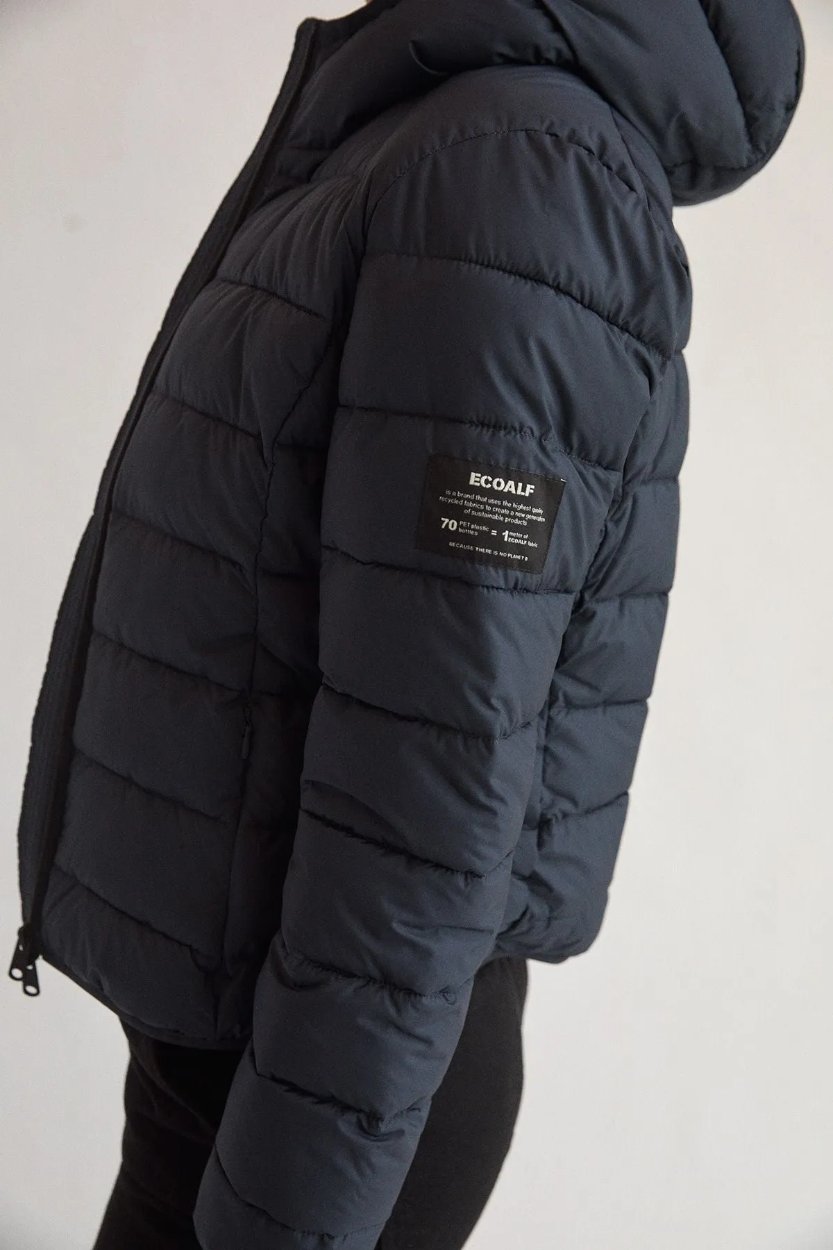 Asp Navy Woman Jacket Ecoalf