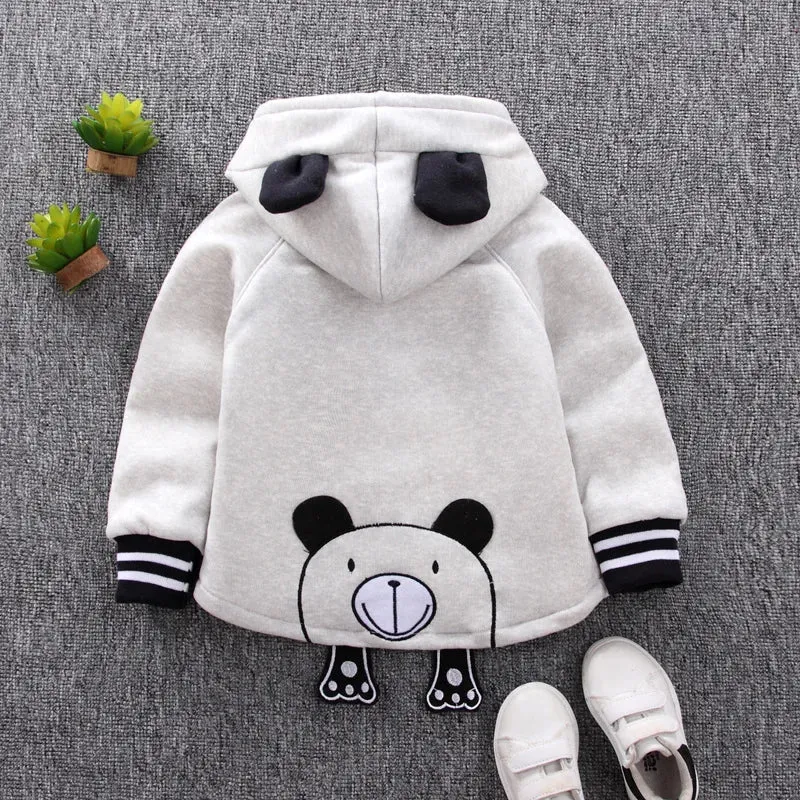 Baby Kids Hooded Cute Coats