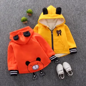 Baby Kids Hooded Cute Coats