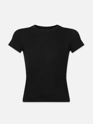 Baby Tee in black