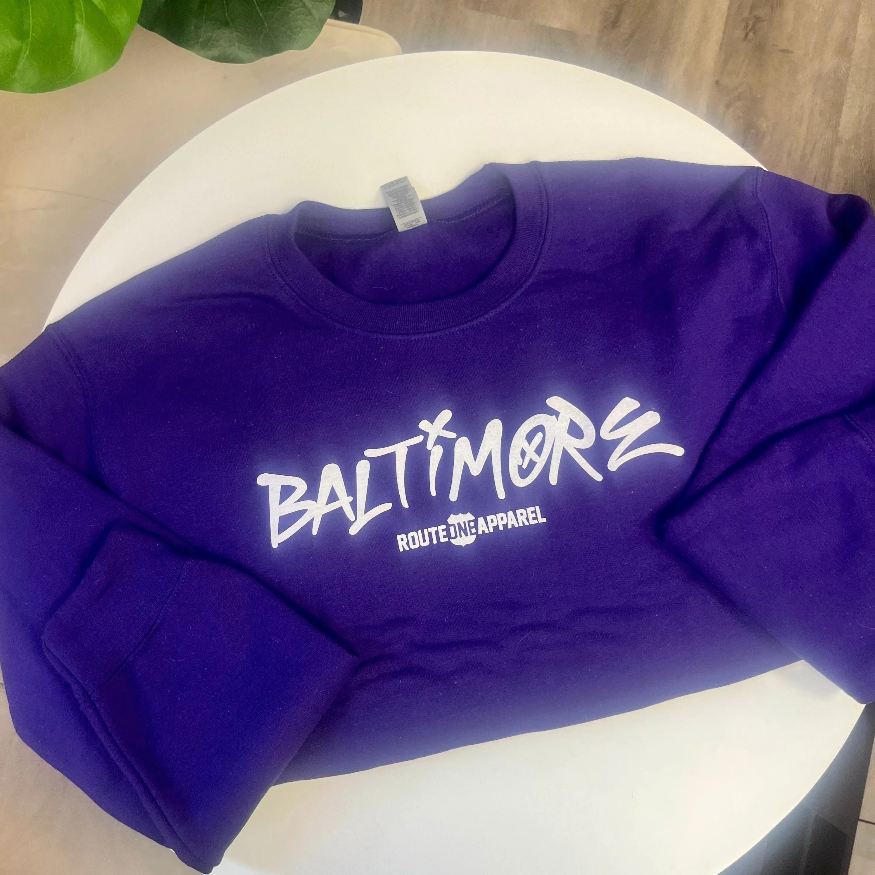 Baltimore Football Taylor's Version (Purple) / Crew Sweatshirt