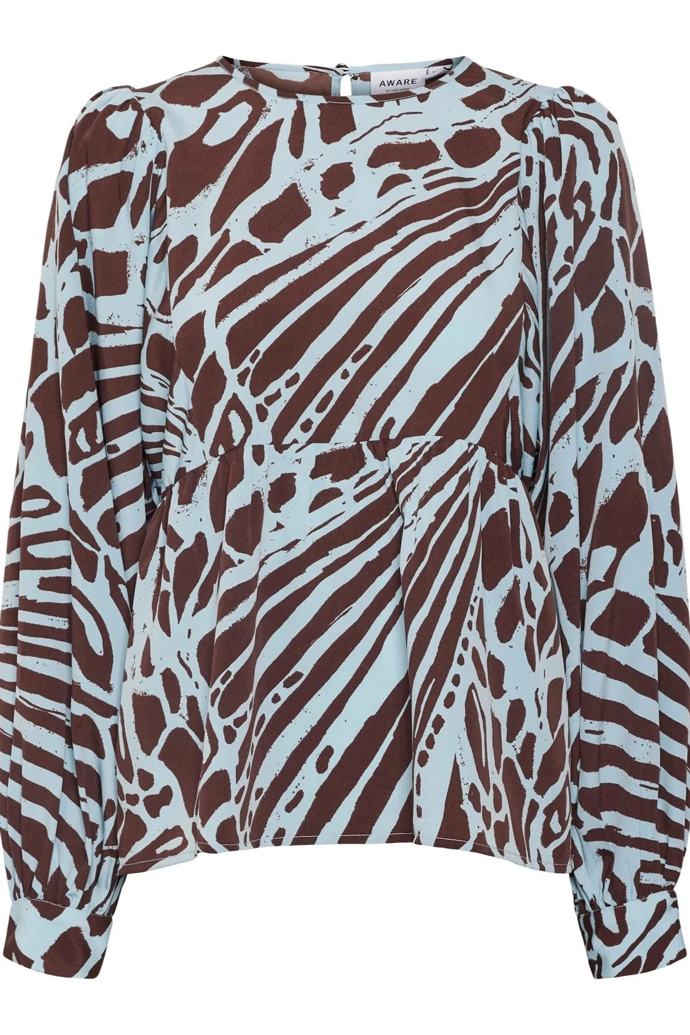 Baltimore O-Neck Blouse - Chicory Coffee