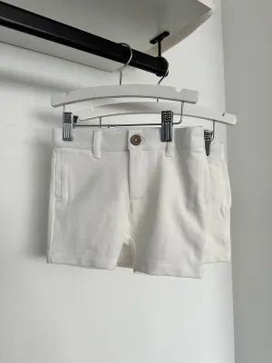 Belati Ivory Jersey Bermuda Short