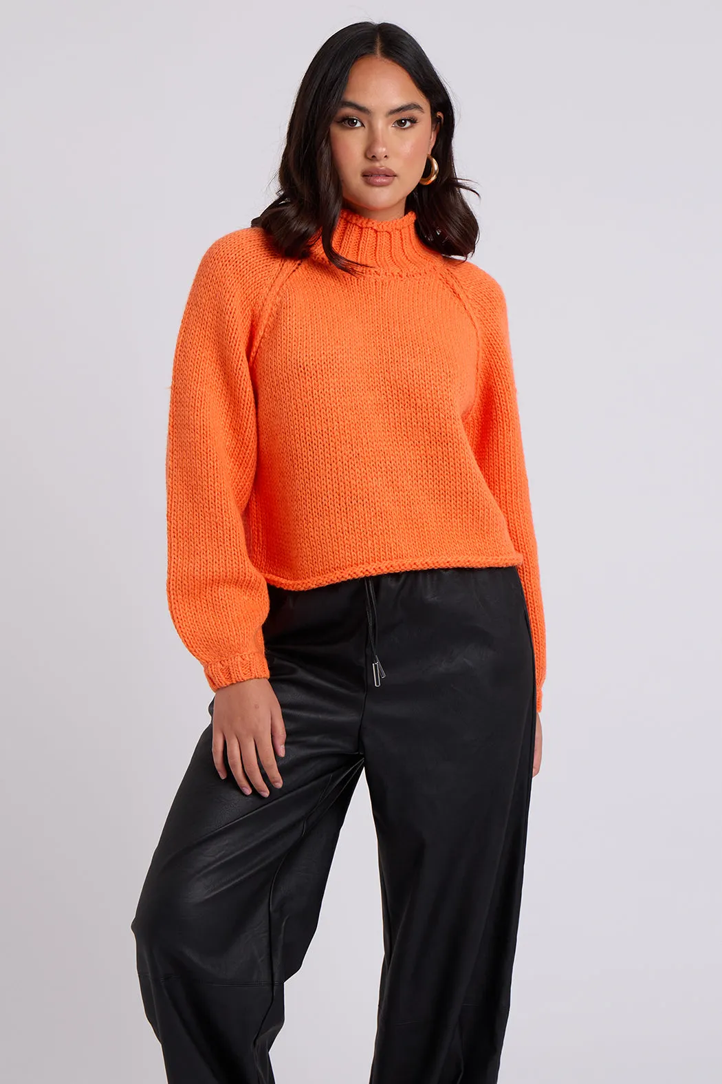 Black Elasticated Wide Leg Trouser