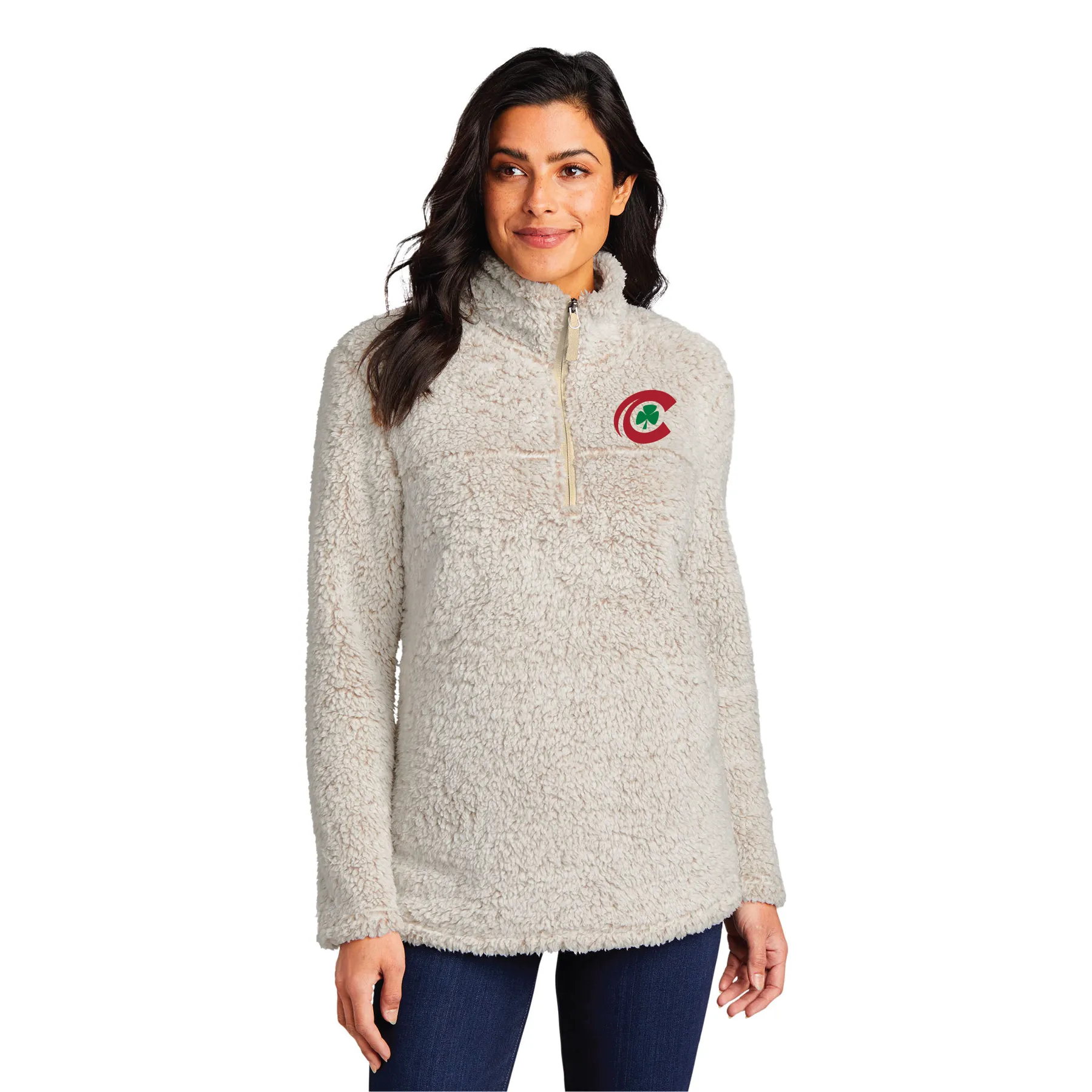 CCHS Ladies Cozy 1/4-zip Fleece