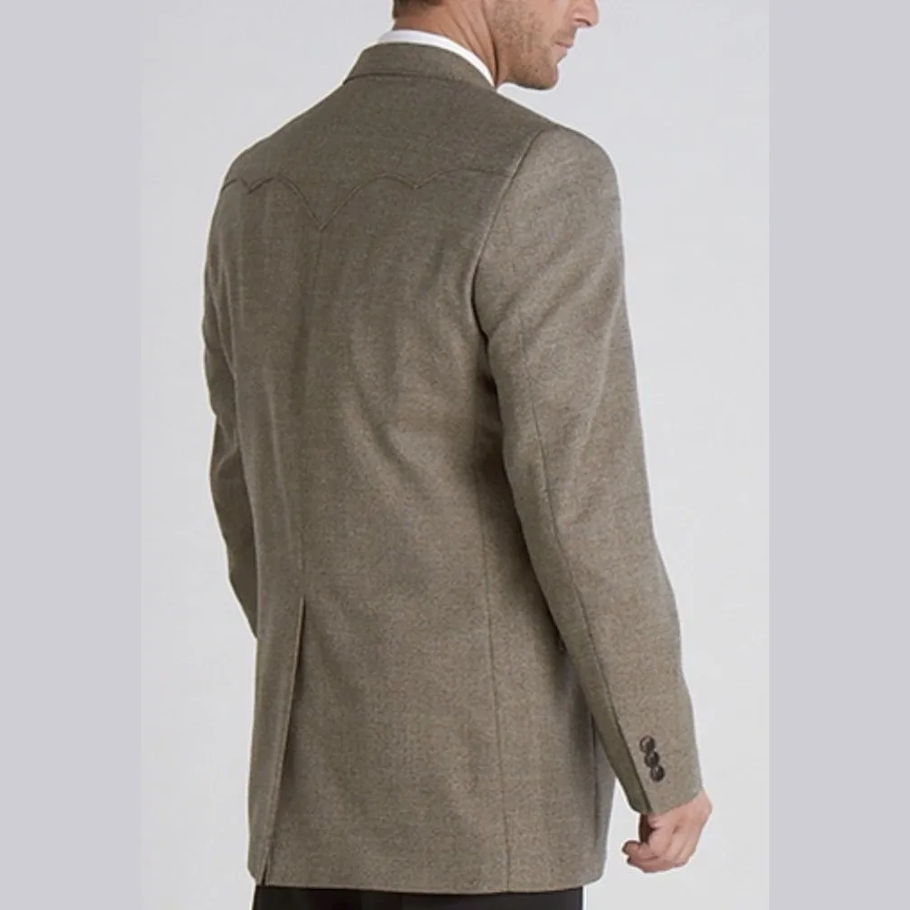 Circle S Men's Western Lambswool Sport Coat Plano