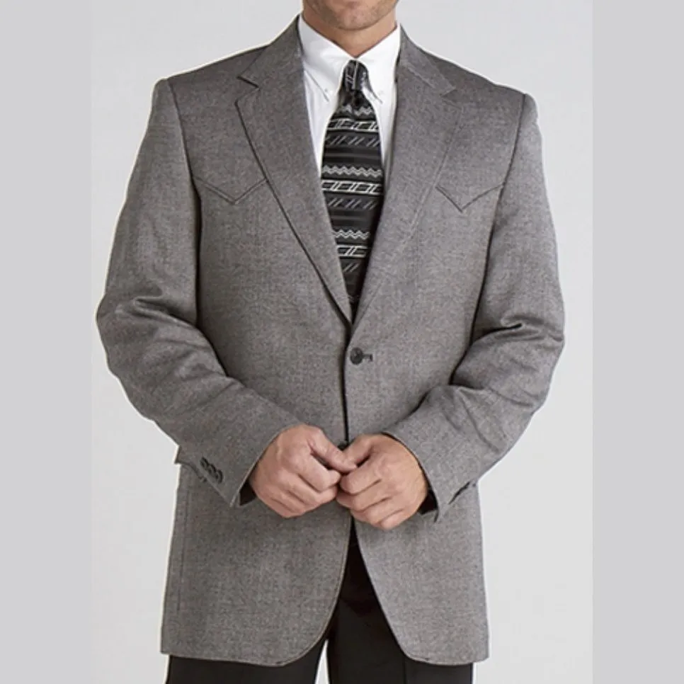 Circle S Men's Western Lambswool Sport Coat Plano