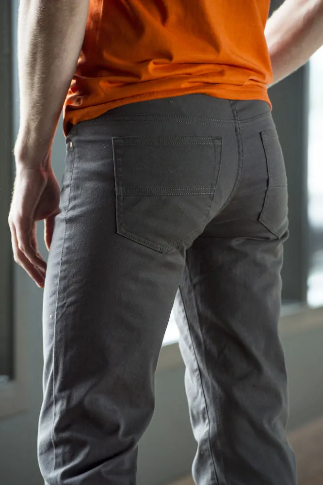 Clique 5-Pocket Men's Stretch Trousers | Twill Cotton | 3 Colours | XS-5XL