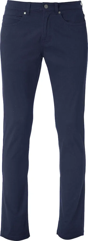 Clique 5-Pocket Men's Stretch Trousers | Twill Cotton | 3 Colours | XS-5XL