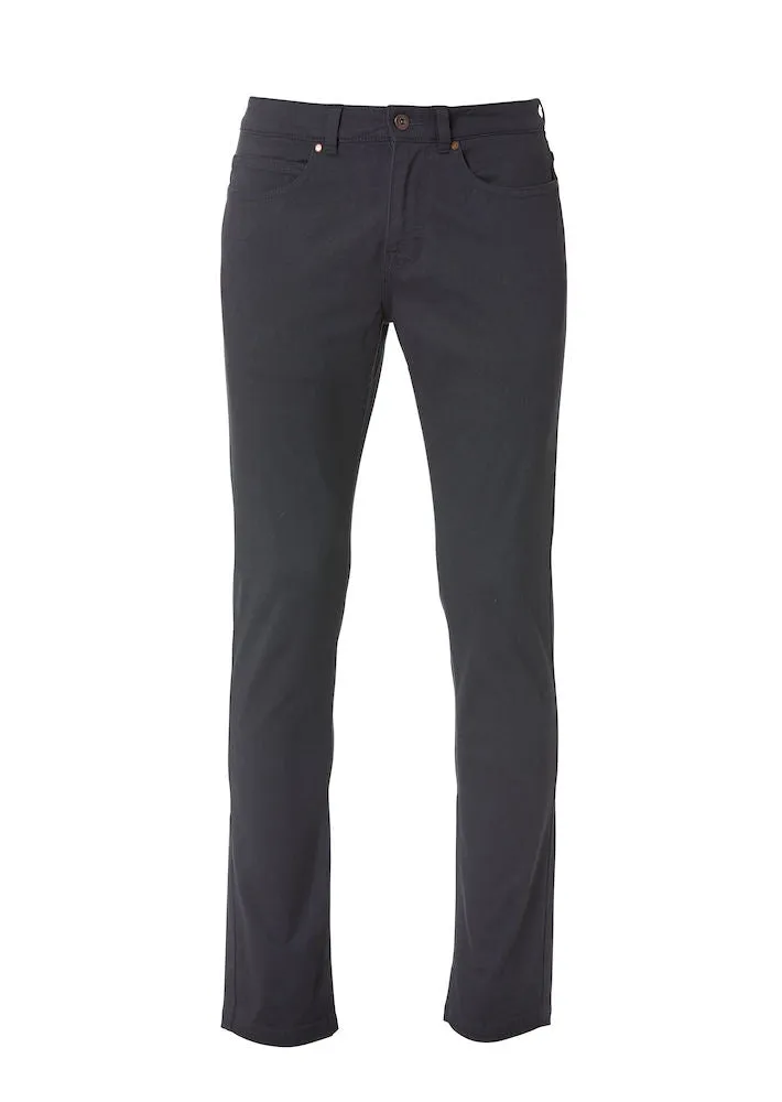 Clique 5-Pocket Men's Stretch Trousers | Twill Cotton | 3 Colours | XS-5XL