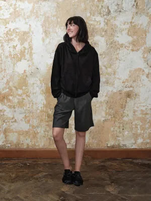 Comfortable elastic basic straight shorts