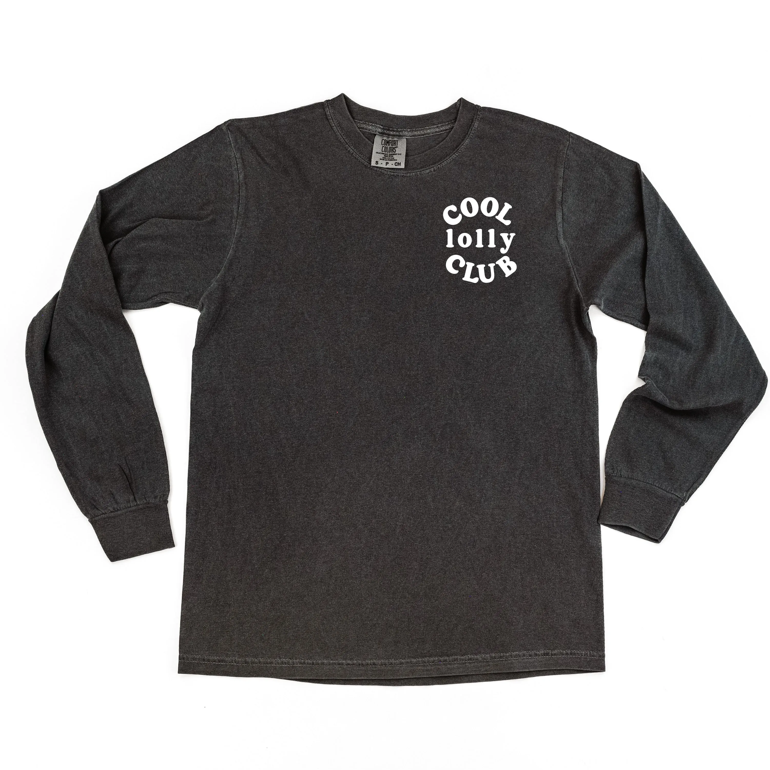 COOL Lolly CLUB - Pocket Design - LONG SLEEVE COMFORT COLORS TEE