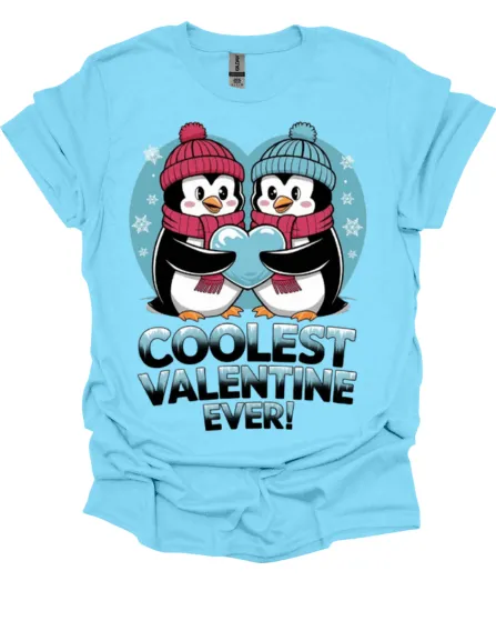 Coolest Valentine Ever Custom Graphic Tee