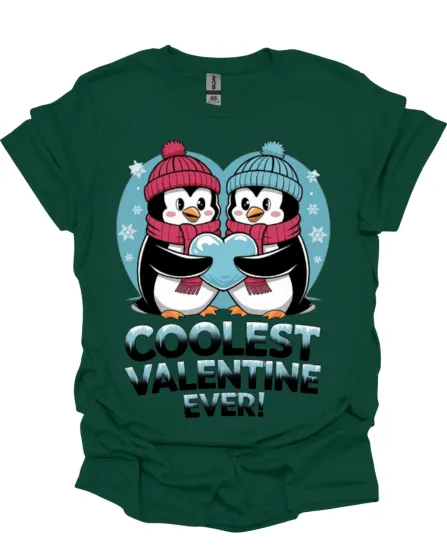 Coolest Valentine Ever Custom Graphic Tee
