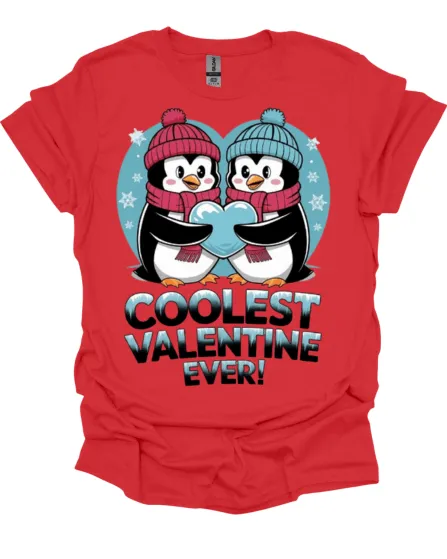 Coolest Valentine Ever Custom Graphic Tee