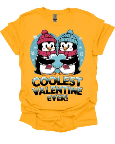 Coolest Valentine Ever Custom Graphic Tee