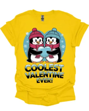 Coolest Valentine Ever Custom Graphic Tee