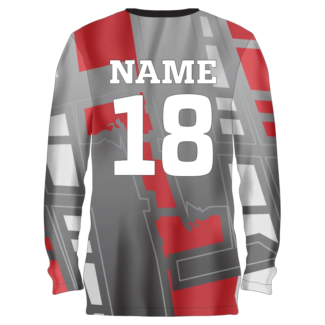 Customised Round Neck Full Sleeves Jersey -1833296713