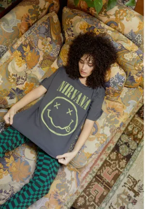 Daydreamer Nirvana Smiley Merch Tee