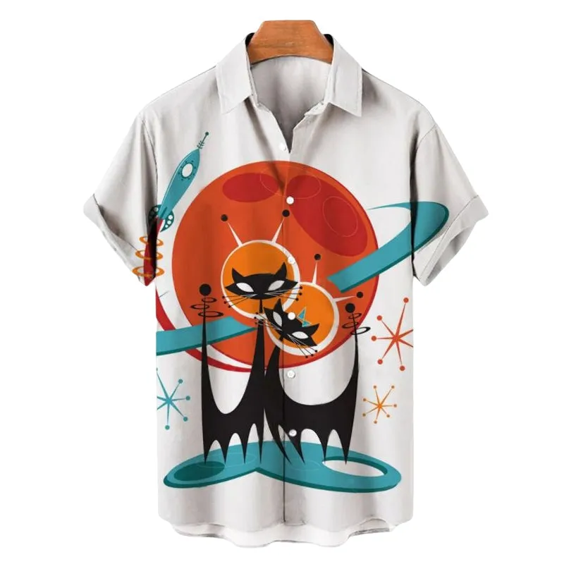 Digital Print Men's Shirt