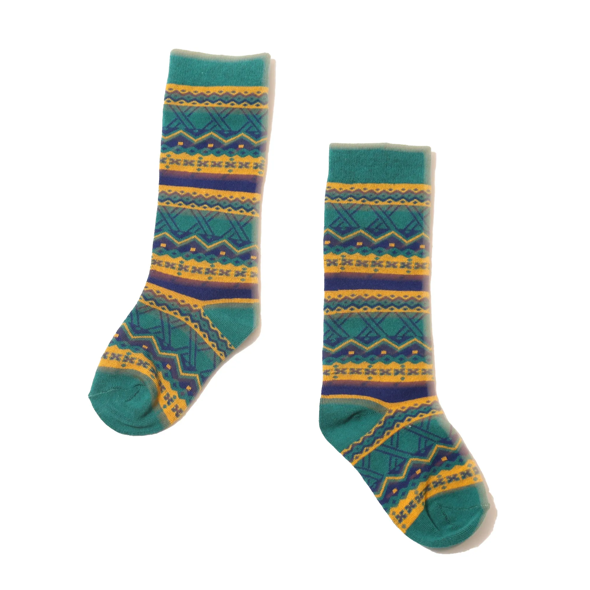 FAIR ISLE KNEE SOCKS