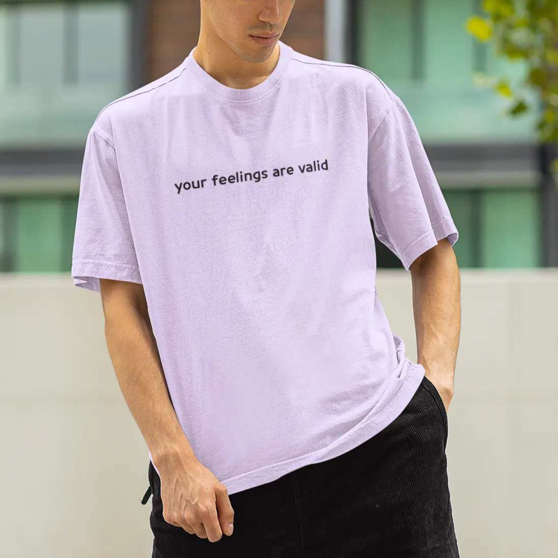 Feel Your Feels- Your feelings are valid- Oversized Unisex Tshirts