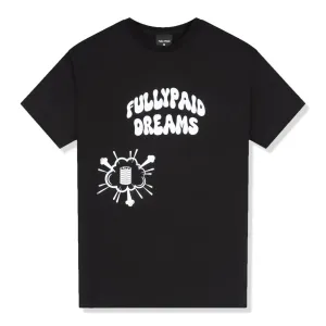 Fully Paid Dreams Black White Oversized T Shirt