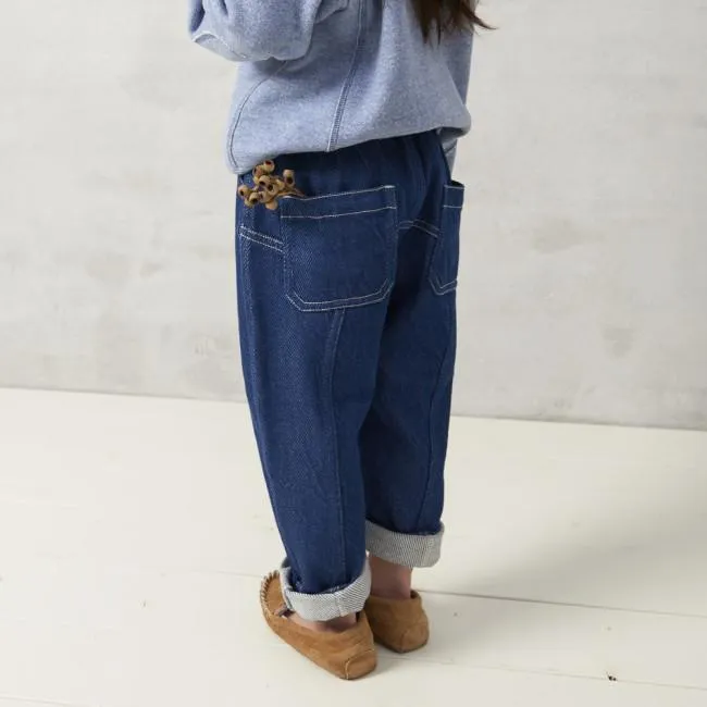 HÄP & CRAFT | Kidswear | Easy Tapered Kersey Denim