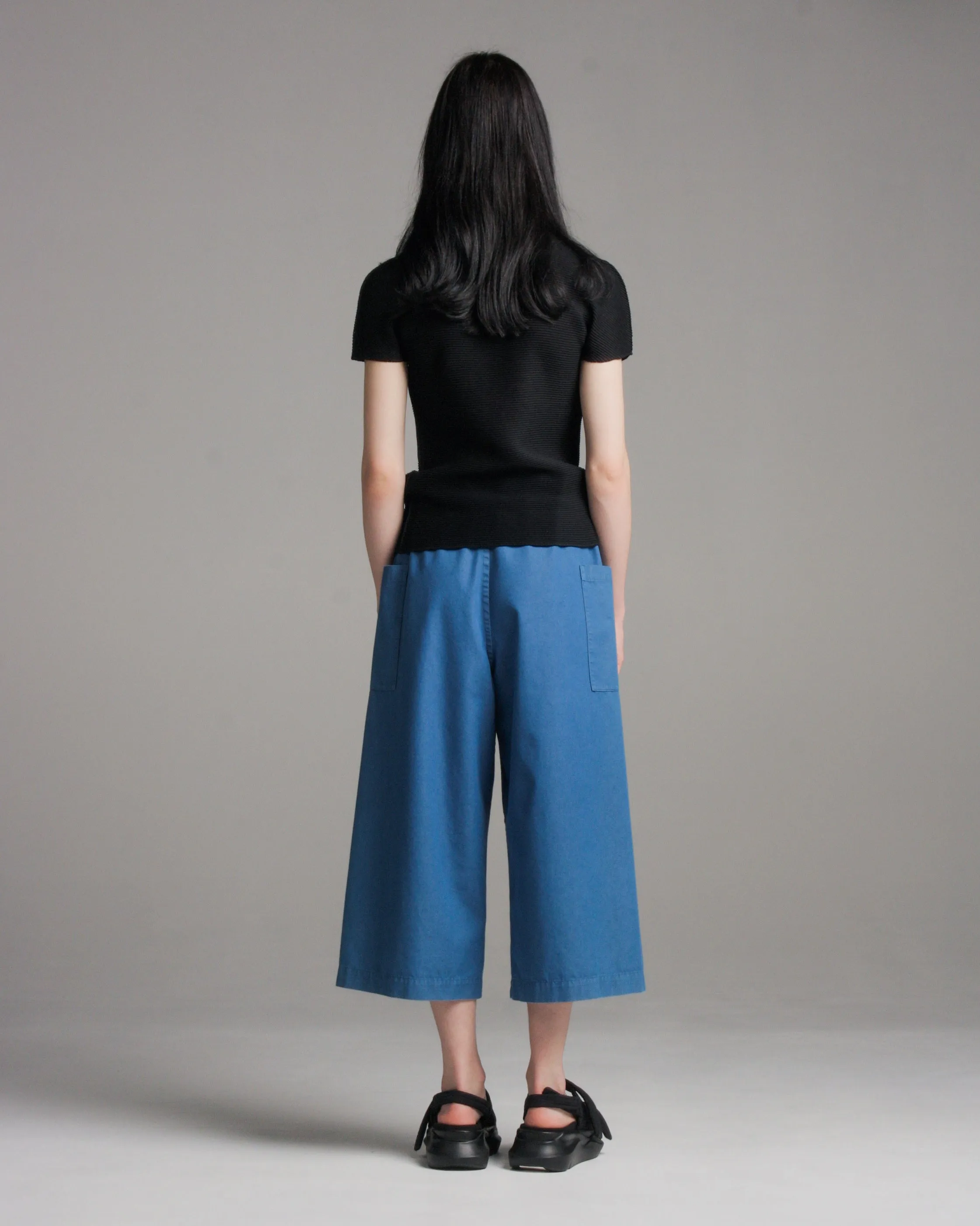 Indigo Cropped Pant