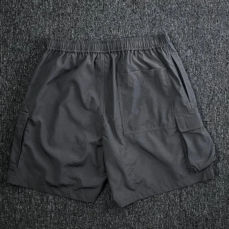 Japanese Loose Relaxed Multi Pocket Set Casual Sports Shorts for Men