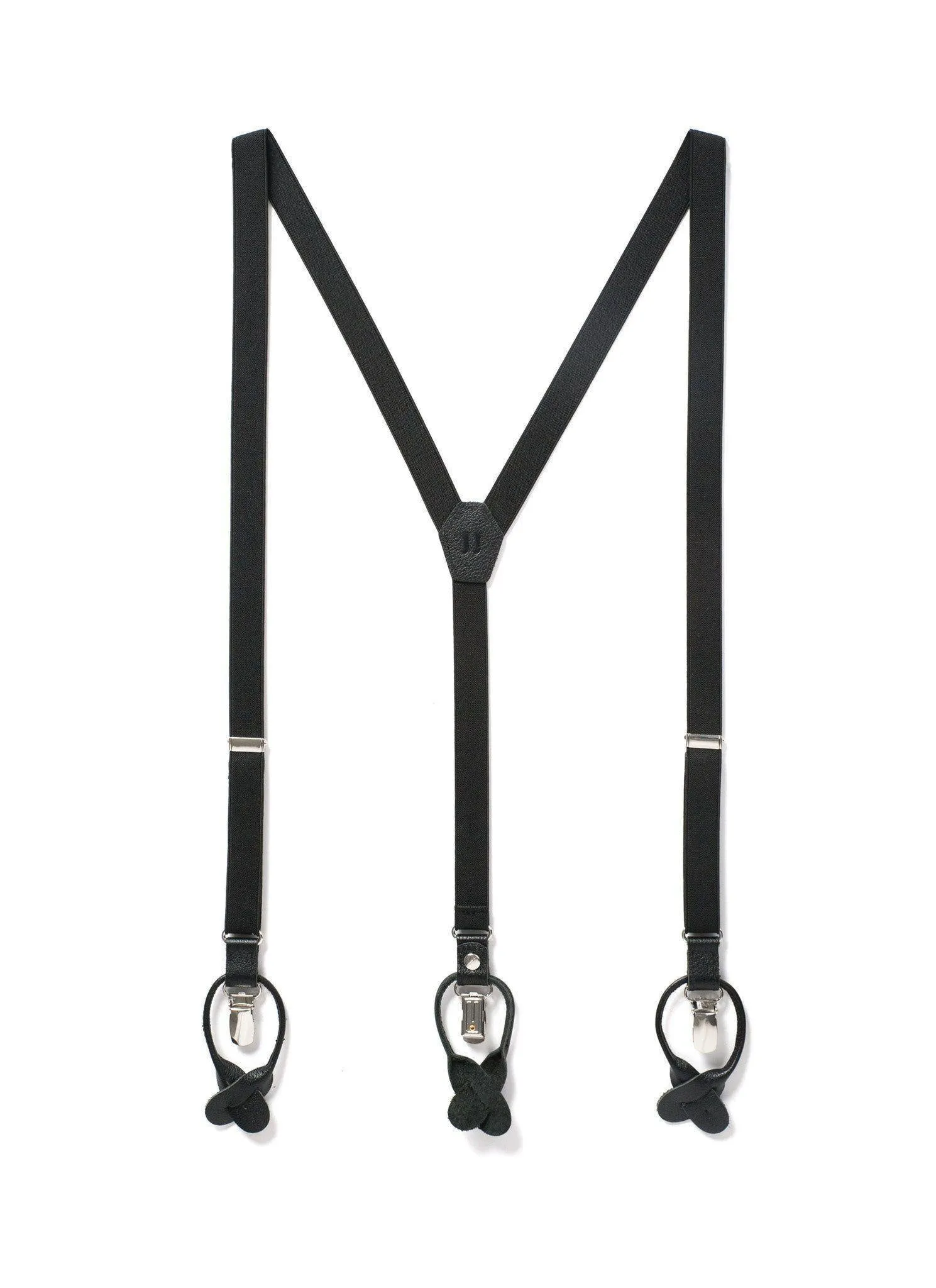 JJ Suspenders Elastic Fabric Suspenders