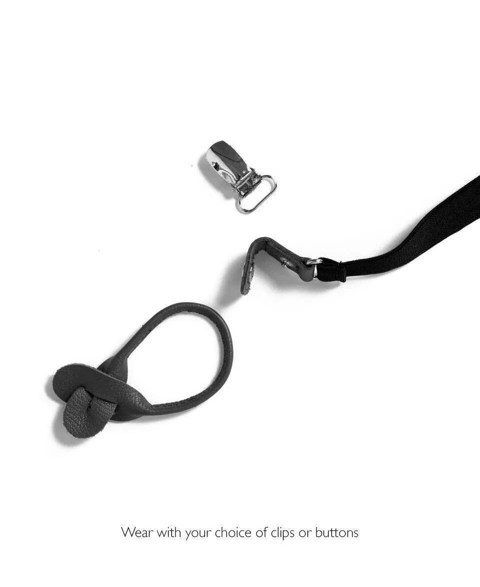 JJ Suspenders Elastic Fabric Suspenders