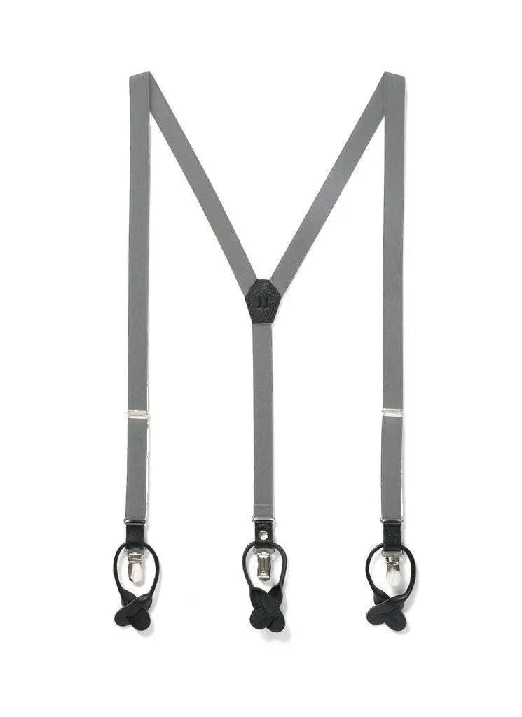 JJ Suspenders Elastic Fabric Suspenders