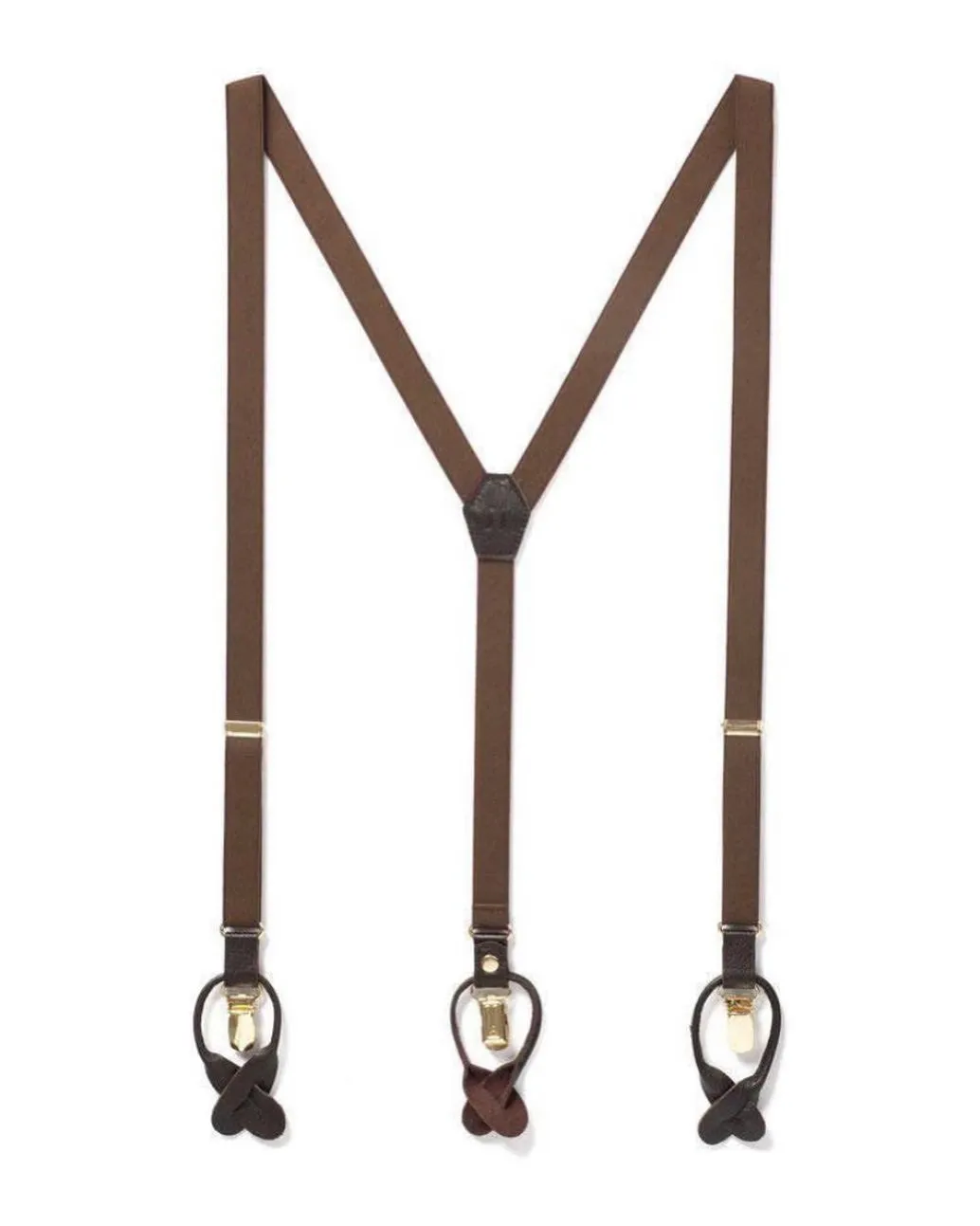 JJ Suspenders Elastic Fabric Suspenders