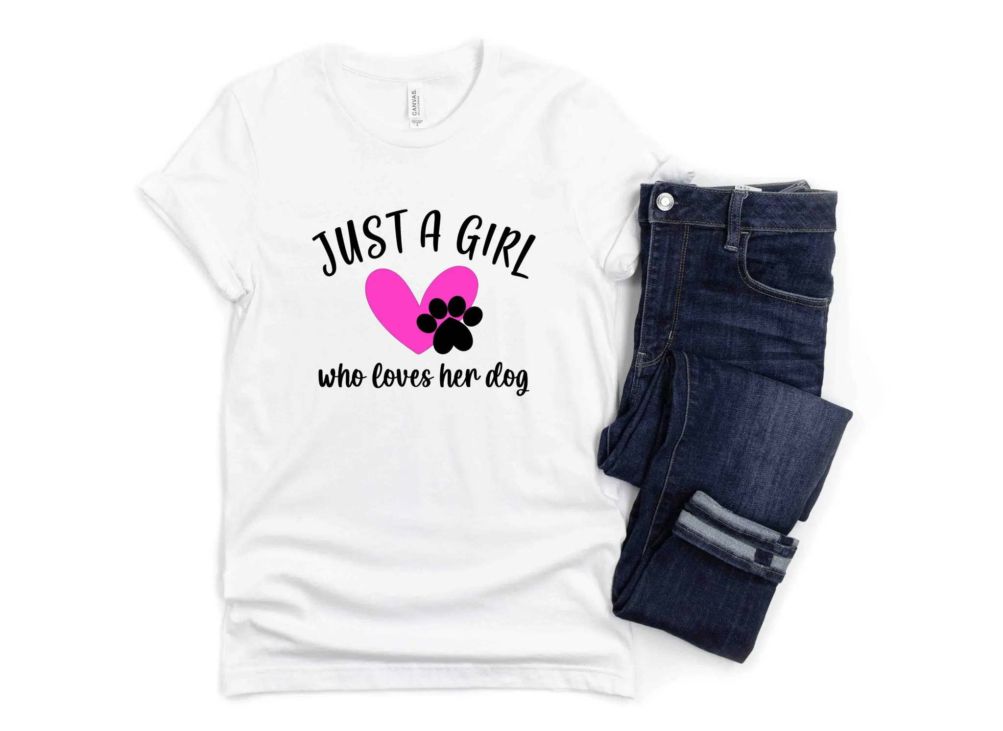 Just a Girl Who Loves Her Dog