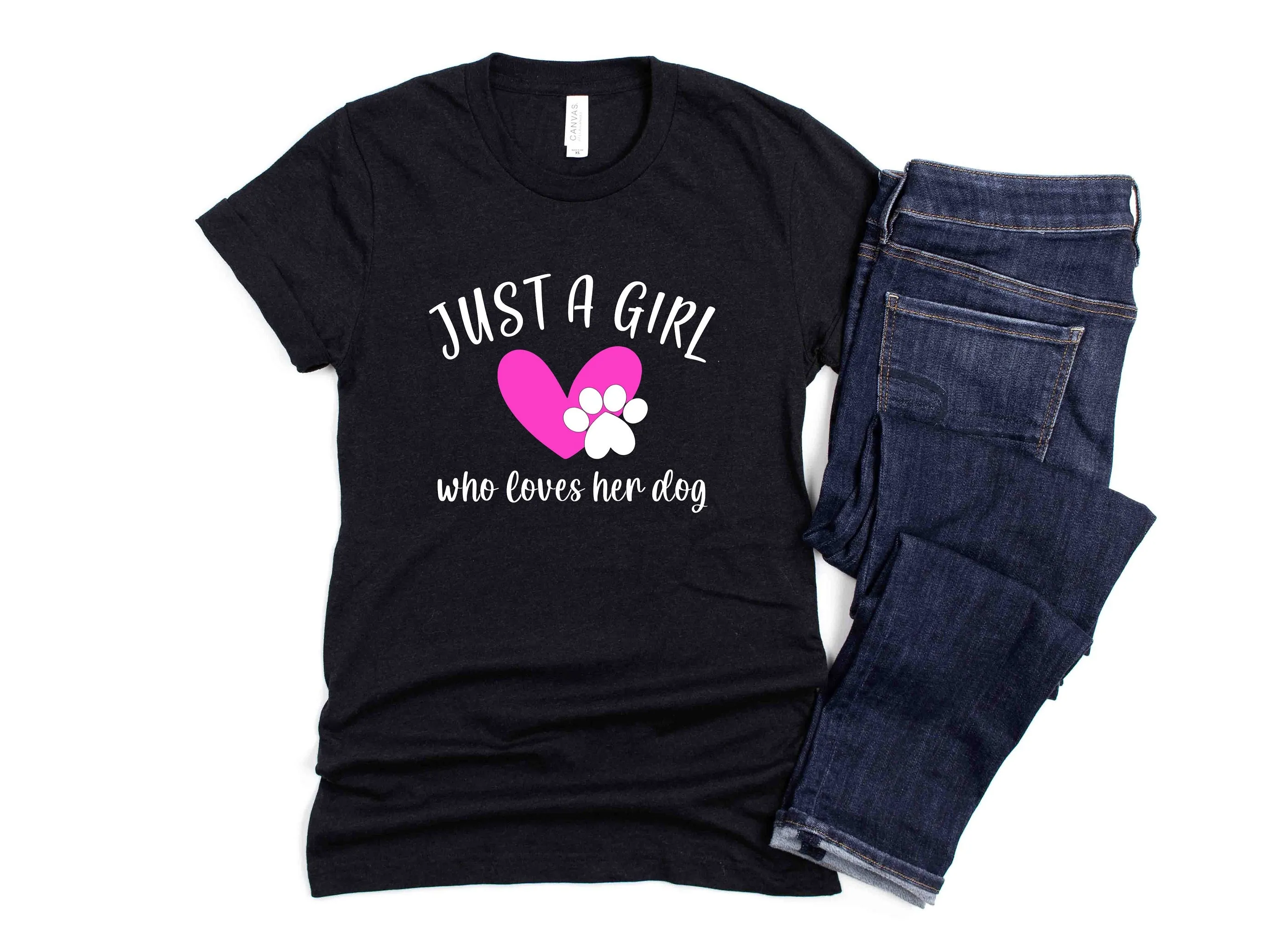 Just a Girl Who Loves Her Dog