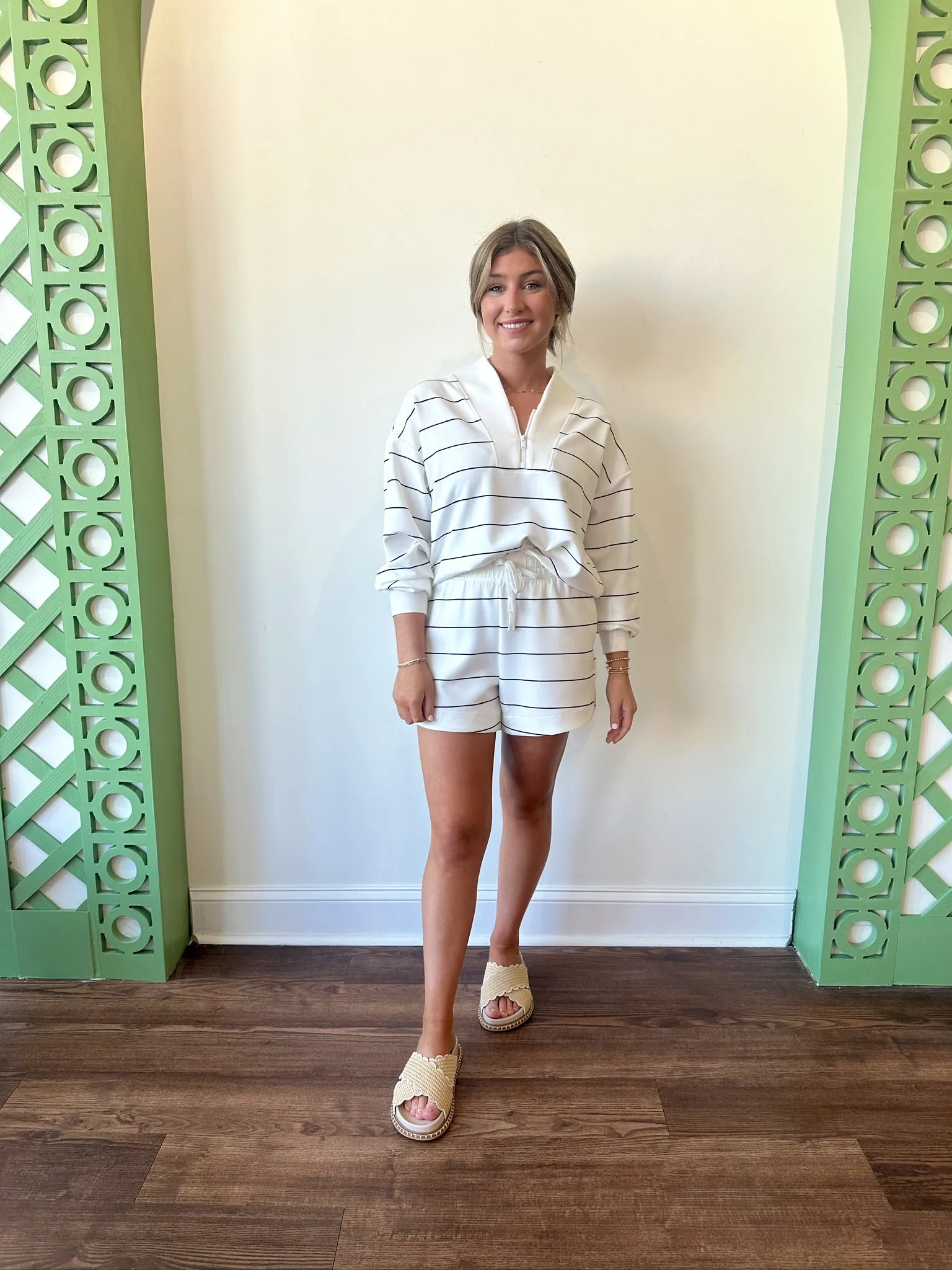 Kate Striped Shorts