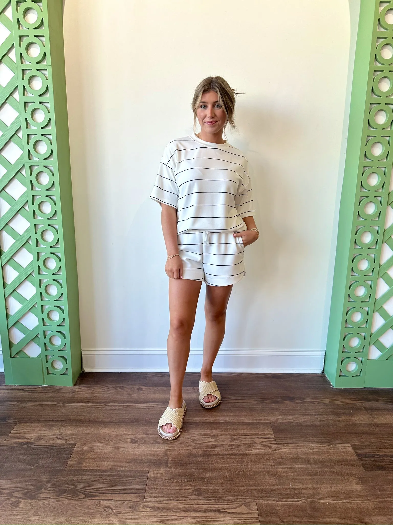 Kate Striped Shorts