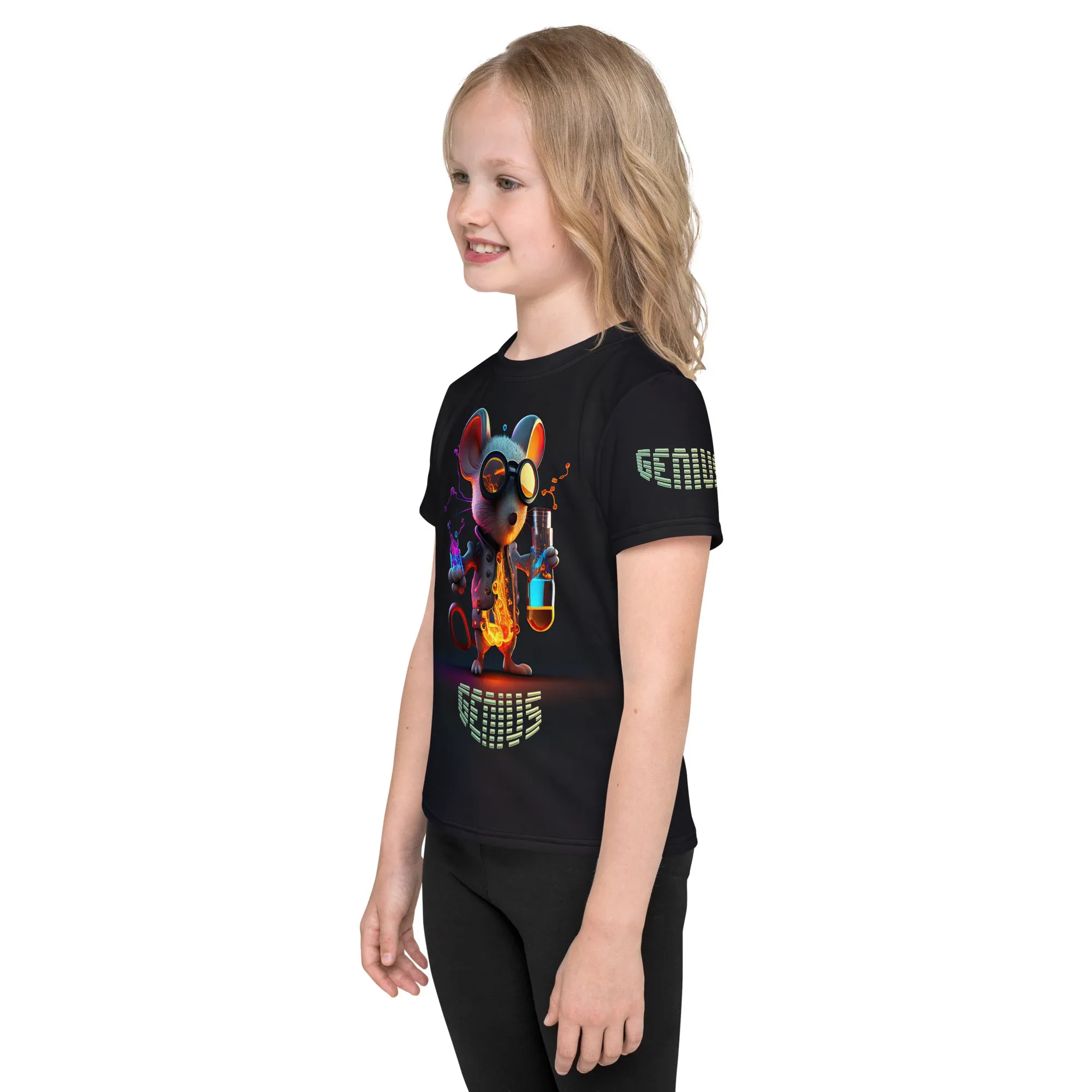 Kids T-Shirt Glowing Genius