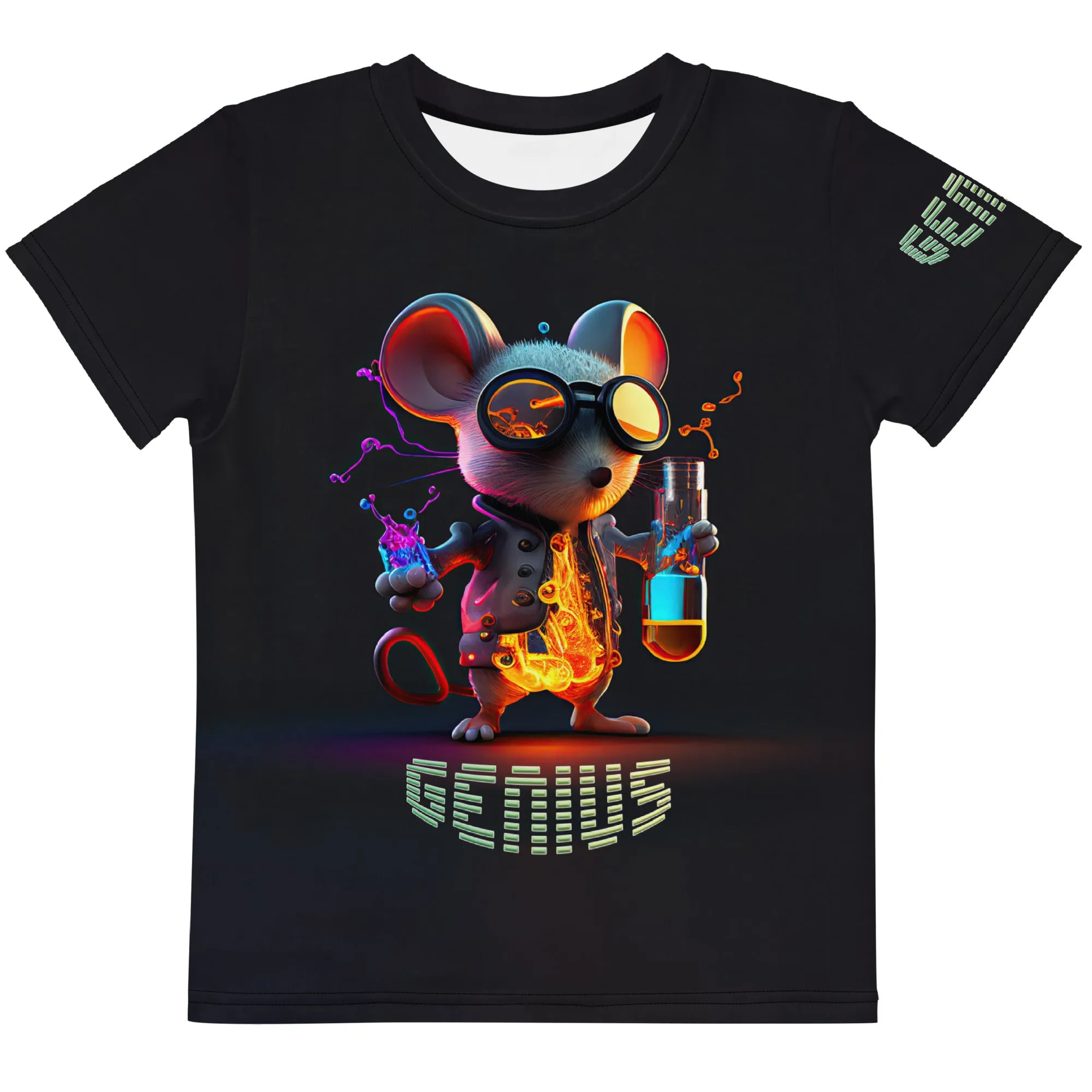 Kids T-Shirt Glowing Genius
