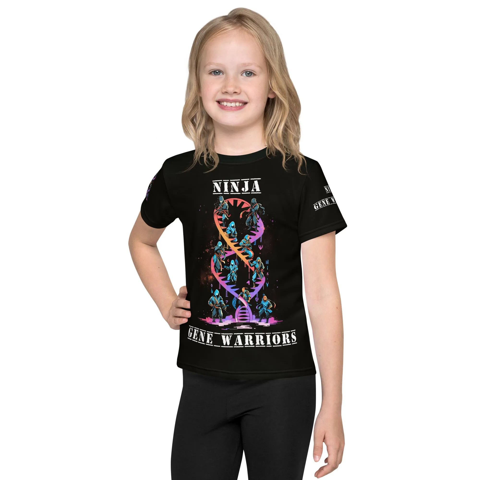 Kids T-Shirt Ninja Gene Warriors