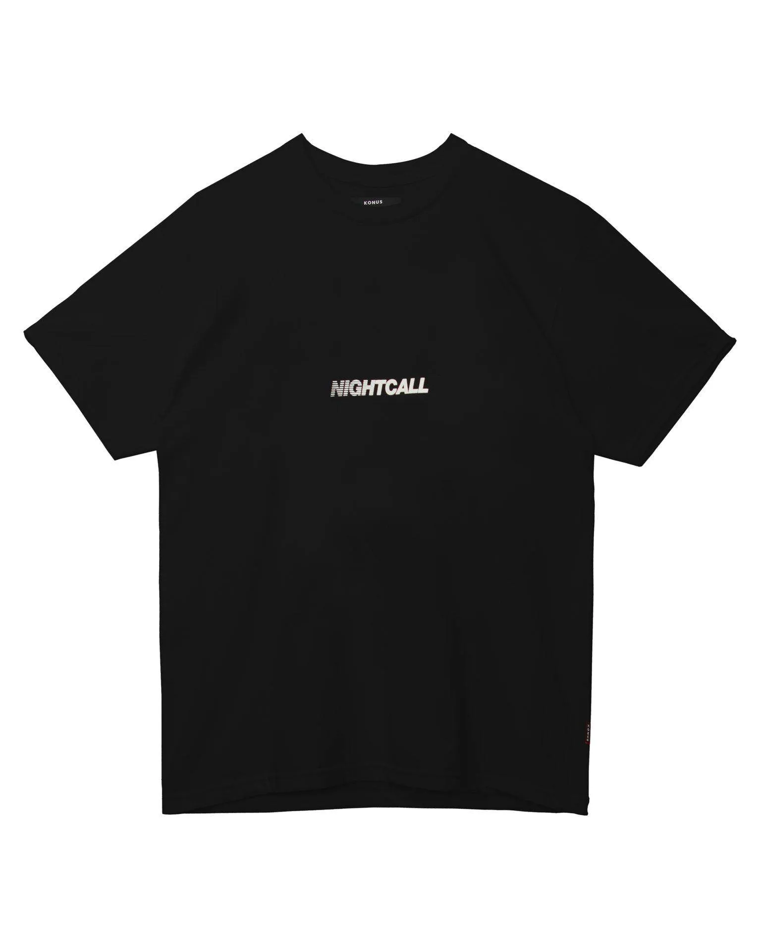 Konus Men's Graphic Tee in Black