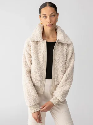 LIBBY SHERPA JACKET