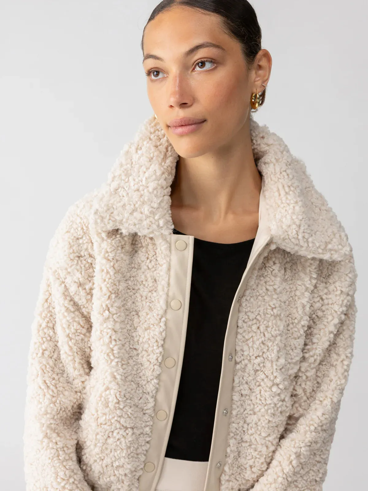 LIBBY SHERPA JACKET