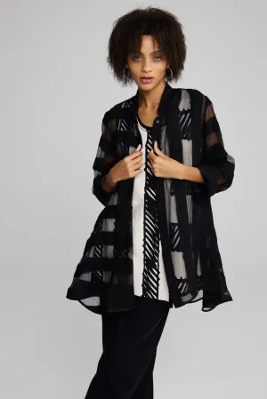 LUUKAA Square Print Jacket