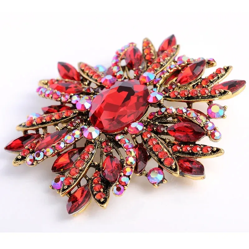 Meltem Leather Brooch Pin